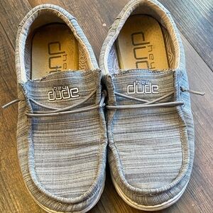 Hey Dude Kids Charcoal Slip-On Sneakers